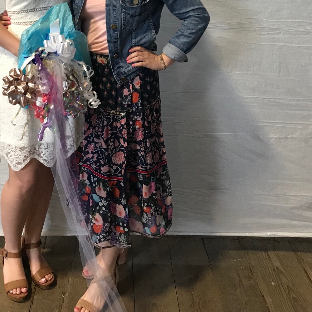 Anthropologie Midi Skirt